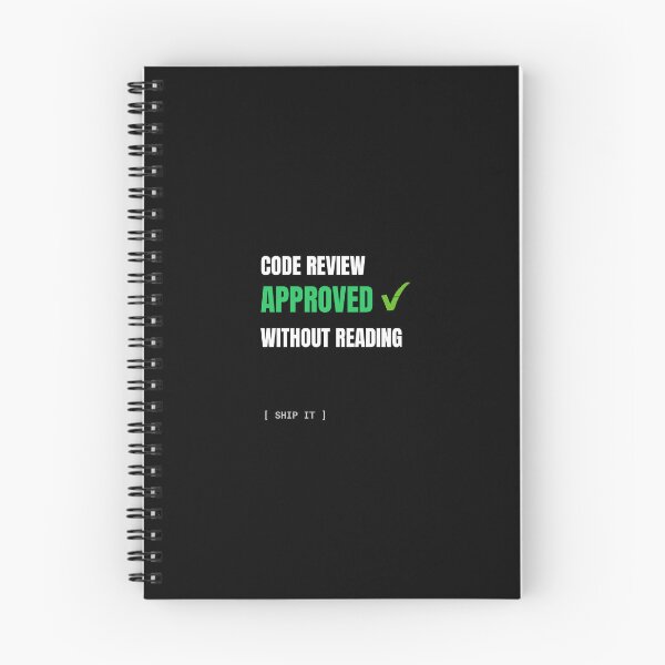 Item preview, Code Review Approved Without Reading Funny Programmer Developer Humor designed and sold by BuggedThreads.