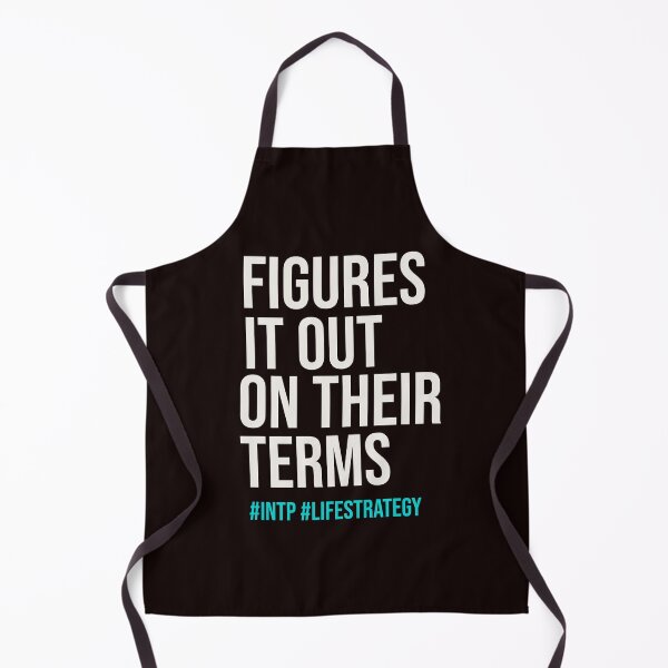 Item preview, INTP FIGURES IT OUT ON THEIR TERMS  | MBTI LIFE STRATEGY SERIES — INTP PERSONALITY EDITION designed and sold by WitLounge.