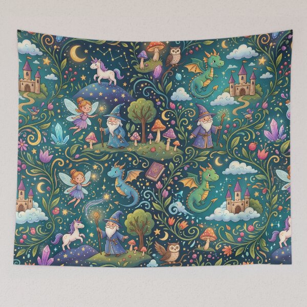 Item preview, Magic Creatures Reality Fantasy Artistic Expression Art Design designed and sold by ART ATTACK ZONE.