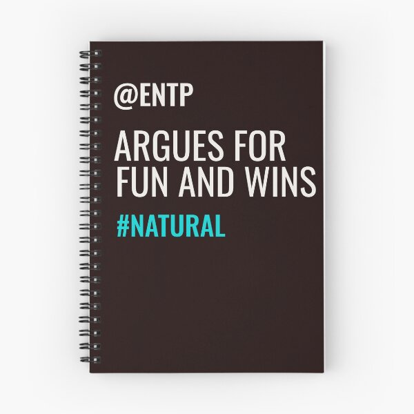 Item preview, ENTP ARGUES BOTH SIDES FOR FUN #NATURAL | MBTI COMMENTS SERIES — ENTP PERSONALITY EDITION designed and sold by WitLounge.