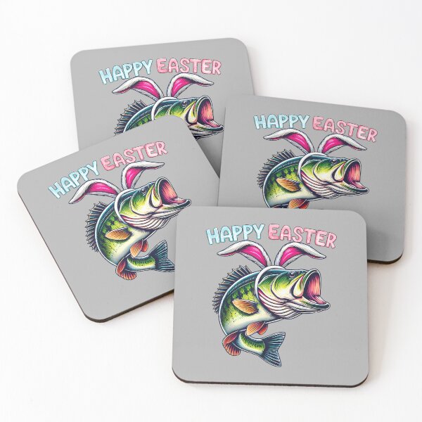 Item preview, Fisherman Bunny Ears Funny Fish Easter Holiday Eggs Fishing designed and sold by ArleneRowe.