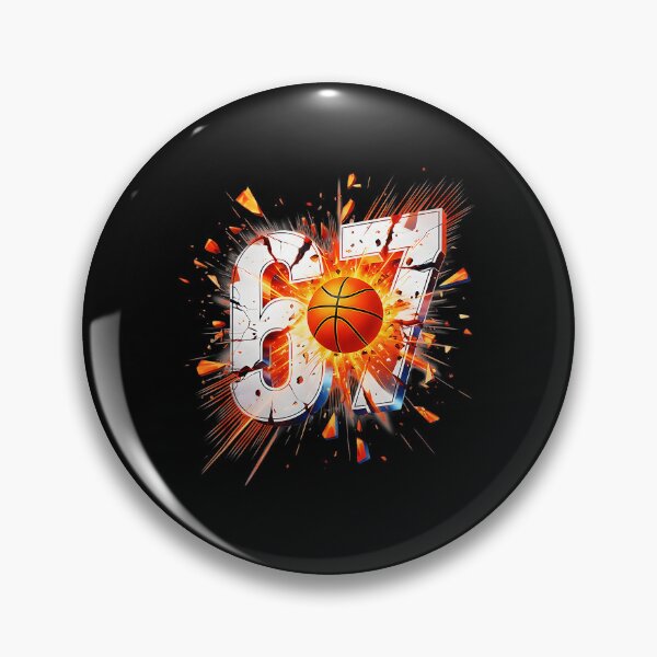 Item preview, Number 67 Basketball with Explosive Court Energy Style designed and sold by allistermariam.