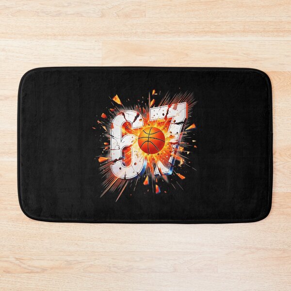 Item preview, Number 67 Basketball with Explosive Court Energy Style designed and sold by allistermariam.