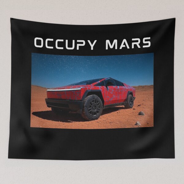 Item preview, SpaceX Starship Rocket Launch | Mars Mission Space Exploration Design designed and sold by TEEJAMBOREE.