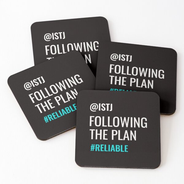 Item preview, ISTJ FOLLOWING THE PLAN #RELIABLE | MBTI COMMENTS SERIES — ISTJ PERSONALITY EDITION designed and sold by WitLounge.