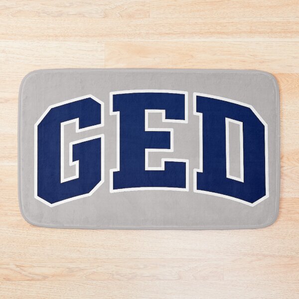Item preview, GED Collegiate Varsity Lettering – Minimalist Academic Humor Design designed and sold by DiamondSkyShirt.