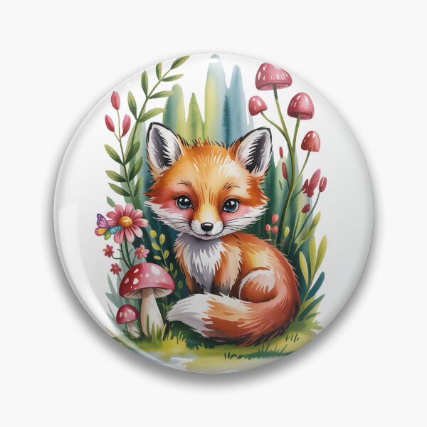 Item preview, Nature Spirit Fox designed and sold by QuiteOrbit.