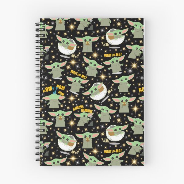 Item preview, Grogu Baby Yoda Seamless Pattern Galactic Stars Mandalorian Star Wars Fan Art designed and sold by Playful Patternz.