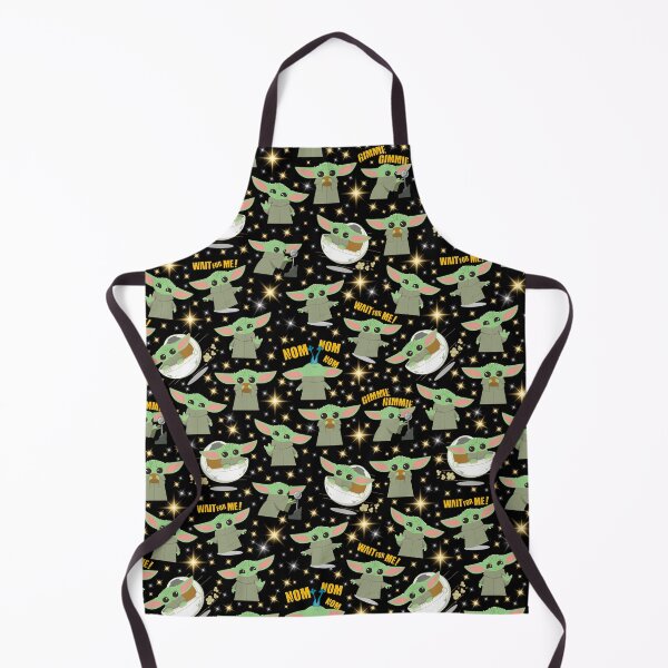 Item preview, Grogu Baby Yoda Seamless Pattern Galactic Stars Mandalorian Star Wars Fan Art designed and sold by Playful Patternz.