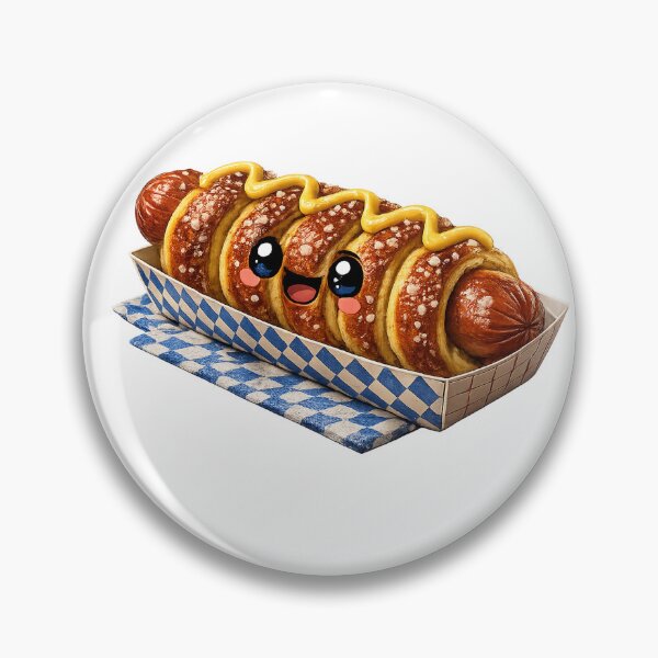 Item preview, Hotdog Heroes Pretzel Dog Transparent designed and sold by 1mooreroy.