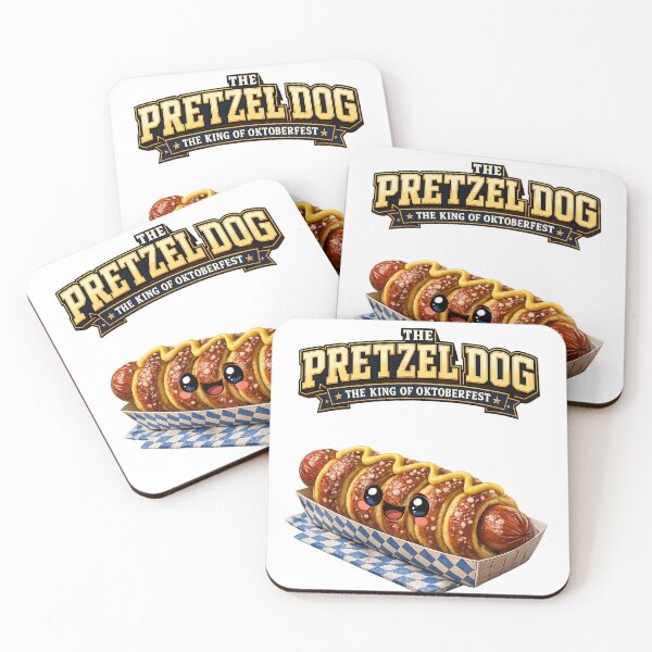Item preview, Hotdog Heroes Pretzel Dog Transparent designed and sold by 1mooreroy.