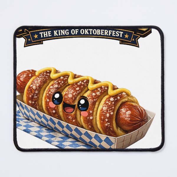 Item preview, Hotdog Heroes Pretzel Dog Transparent designed and sold by 1mooreroy.