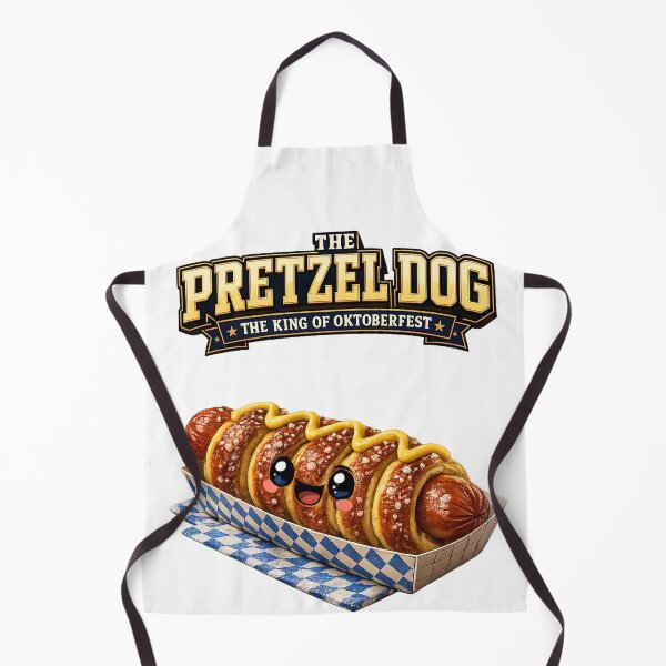 Item preview, Hotdog Heroes Pretzel Dog Transparent designed and sold by 1mooreroy.