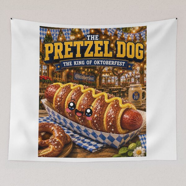 Item preview, Hotdog Heroes Pretzel Dog Solo designed and sold by 1mooreroy.
