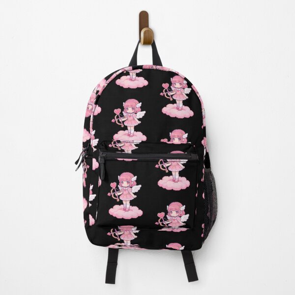 Item preview, Cute Pixel Art Cupid - Kawaii Angel Girl on Pink Cloud designed and sold by PotionPixelArt.
