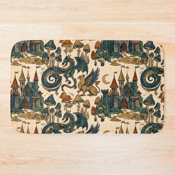 Item preview, Mushrooms Creatures Reality Fantasy Artistic Expression Art Design designed and sold by ART ATTACK ZONE.