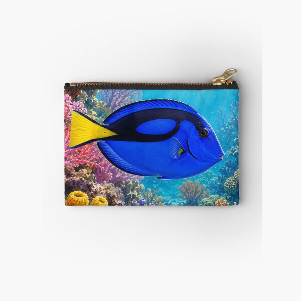 Item preview, Blue Tang on Coral Reef designed and sold by Pixel Junkies Studio.