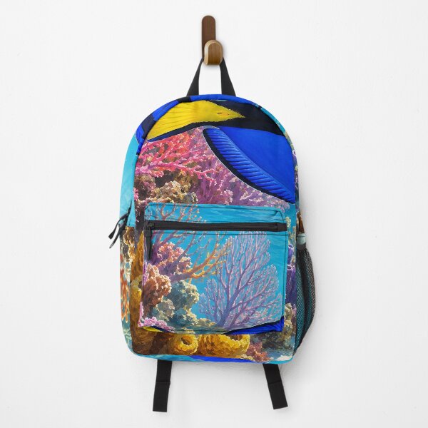 Item preview, Blue Tang on Coral Reef designed and sold by Pixel Junkies Studio.