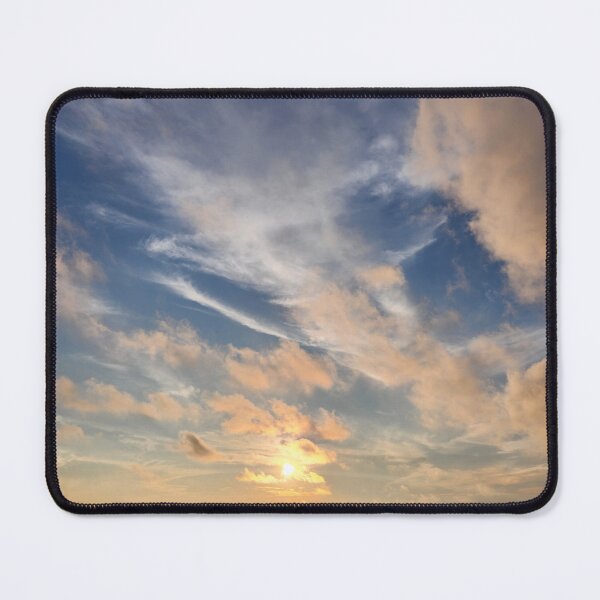 Item preview, Whispy Sunset over Lake Michigan designed and sold by MinaBohl.
