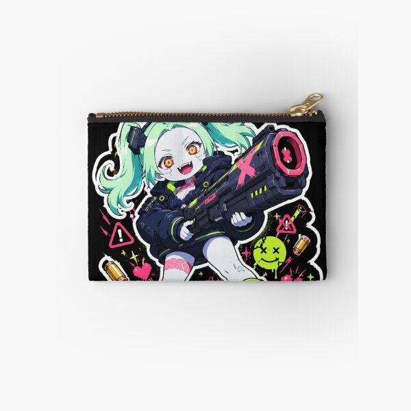 Item preview, Cyberpunk Girl - Small Chaotic, Giant Trouble designed and sold by Panda LuL Art.