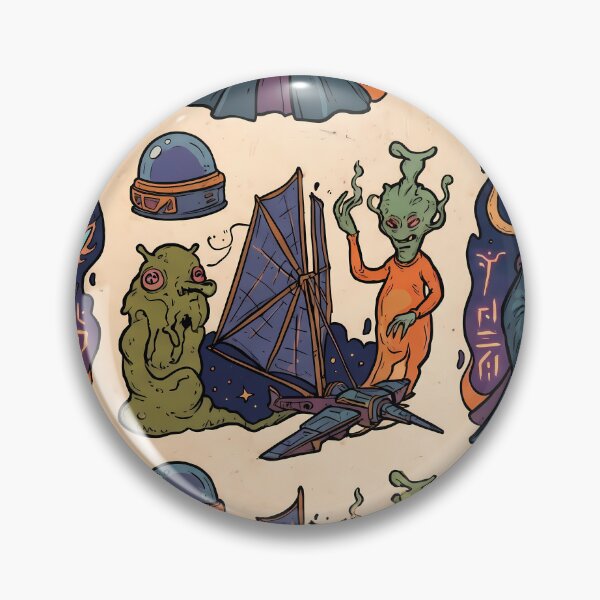 Item preview, Aliens Creatures Reality Fantasy Artistic Expression Art Design designed and sold by ART ATTACK ZONE.