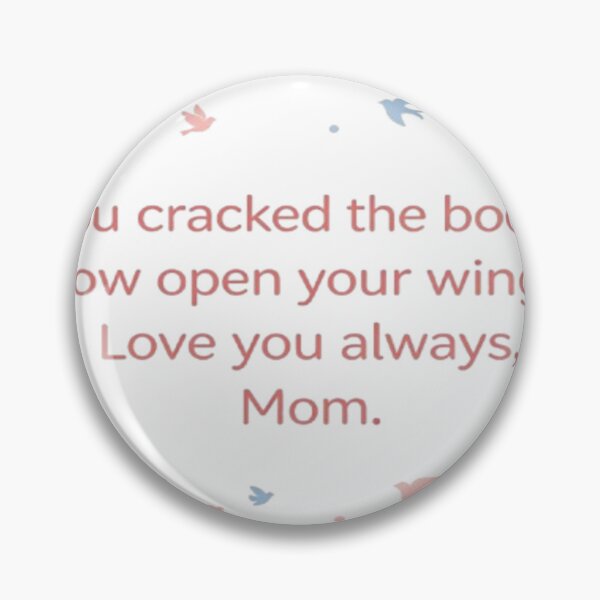 Item preview, Open Your Wings – Conscious Graduation Gift from Mom designed and sold by Cristhian Almanza.