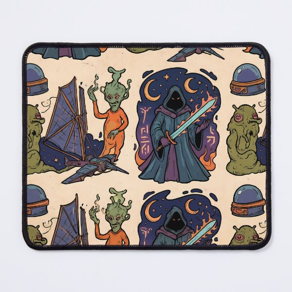 Item preview, Aliens Creatures Reality Fantasy Artistic Expression Art Design designed and sold by ART ATTACK ZONE.