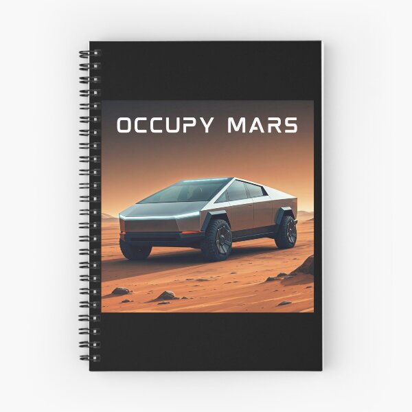 Aperçu de l'œuvre Lancement de la fusée Starship de SpaceX | Conception de la mission d'exploration spatiale vers Mars créée et vendue par TEEJAMBOREE.