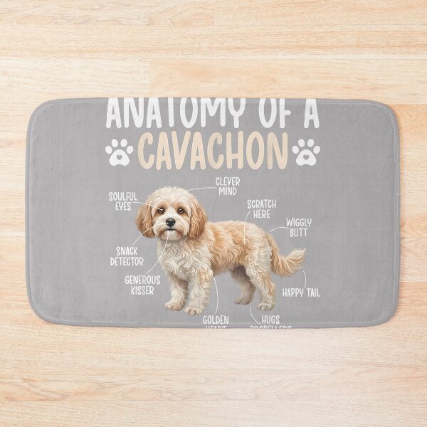 Item preview, Anatomy of A Cavachon Dog Cavachon Owner Cavachon Lover designed and sold by KathieFaugh.