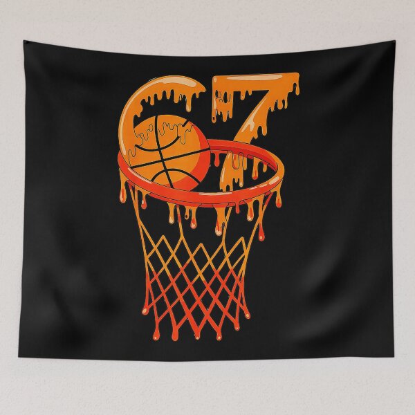Item preview, Melting 67 Basketball with Sweet Drip Court Style designed and sold by allistermariam.