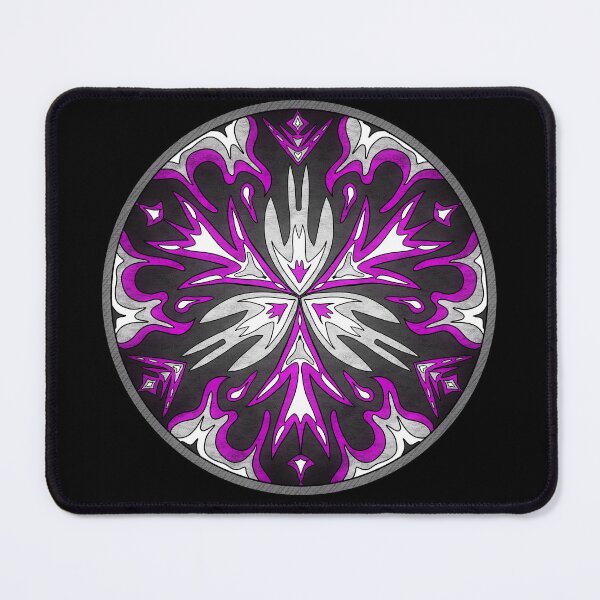 Item preview, Ace Flag Pride Stained Glass designed and sold by Blackmoonrose13.