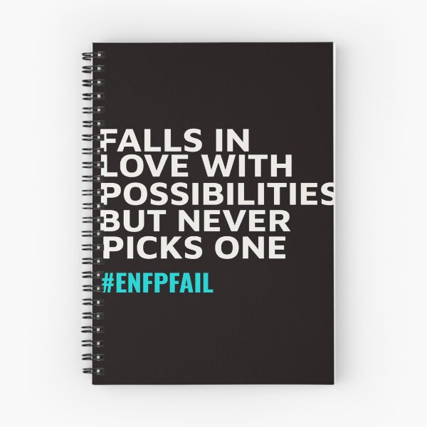 Item preview, ENFP – FALLS IN LOVE WITH POSSIBILITIES BUT NEVER PICKS ONE | MBTI LIFE FAILS SERIES – ENFP PERSONALITY EDITION designed and sold by WitLounge.