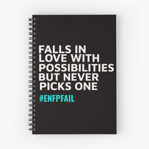 Item preview, ENFP – FALLS IN LOVE WITH POSSIBILITIES BUT NEVER PICKS ONE | MBTI LIFE FAILS SERIES – ENFP PERSONALITY EDITION designed and sold by WitLounge.