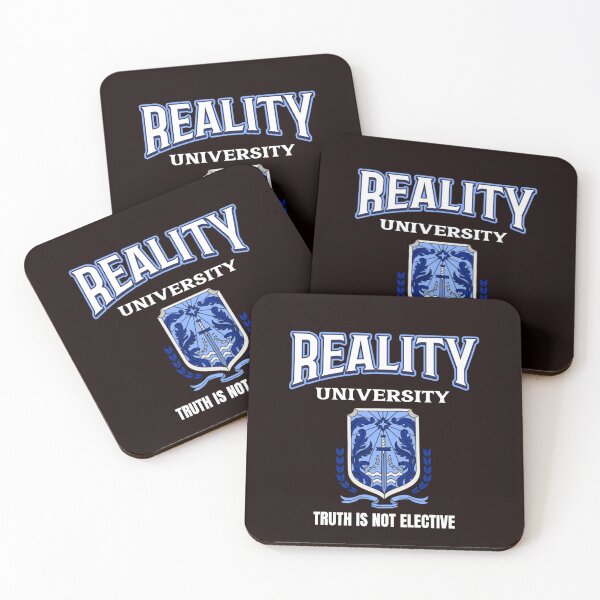 Item preview, REALITY UNIVERSITY | TRUTH IS NOT ELECTIVE | EVERYDAY SARCASM SERIES — HIGHER EDUCATION EDITION designed and sold by WitLounge.