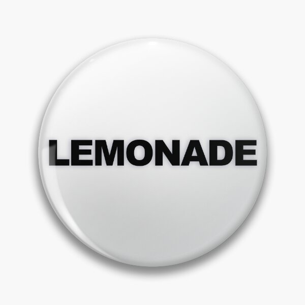 Item preview, LEMONADE — Black Minimal Bold Type Statement designed and sold by WORDPAUSE.