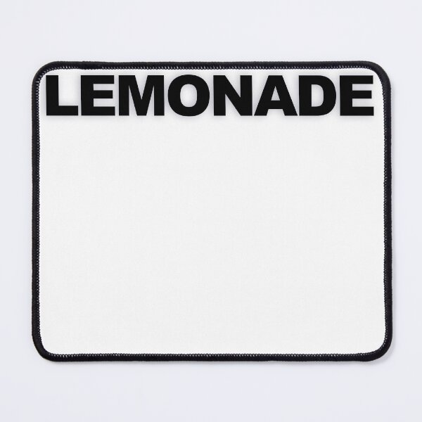 Item preview, LEMONADE — Black Minimal Bold Type Statement designed and sold by WORDPAUSE.