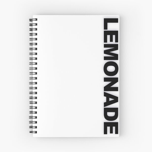 Item preview, LEMONADE — Black Minimal Bold Type Statement designed and sold by WORDPAUSE.