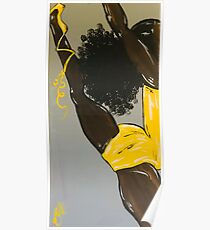 Schwarze Ballerina Poster