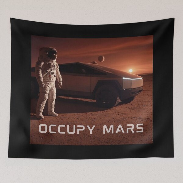 Item preview, Spacex Starship Rocket Launch | Mars Mission Space Exploration Design designed and sold by TEEJAMBOREE.