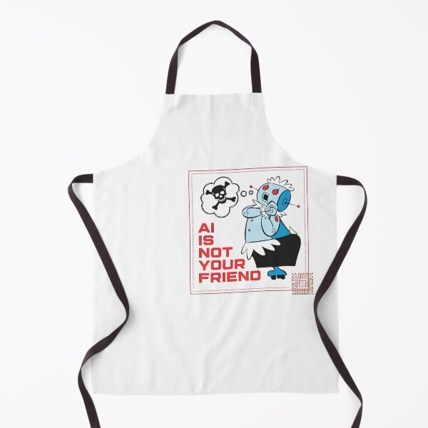 Item preview, Not Your Friend Retro Robot Warning Tech designed and sold by Noheqa.