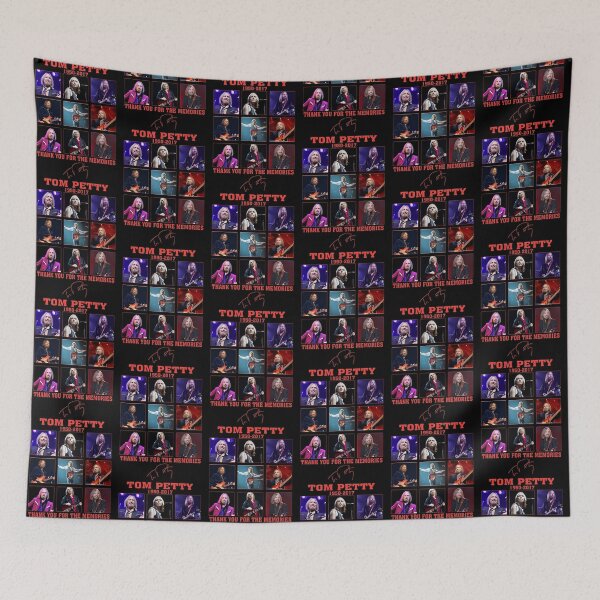 Item preview, Tom Petty Tribute - Thank You For The Memories Retro Poster designed and sold by MindrootEchoart.