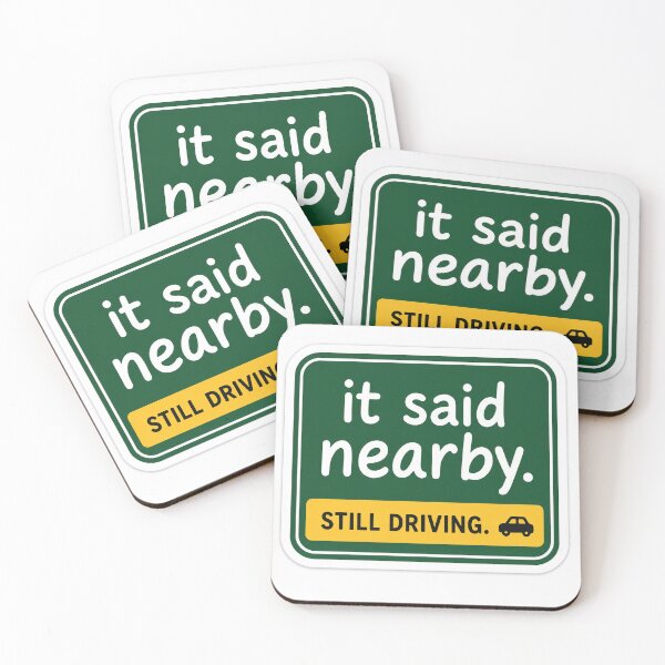 Item preview, It Said Nearby. designed and sold by Mentally In Cali.