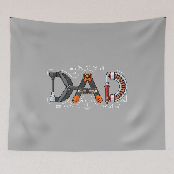 Item preview, FPV Drone Pilot Tech Dad Quadcopter Father's Day Birthday designed and sold by ArleneRowe.