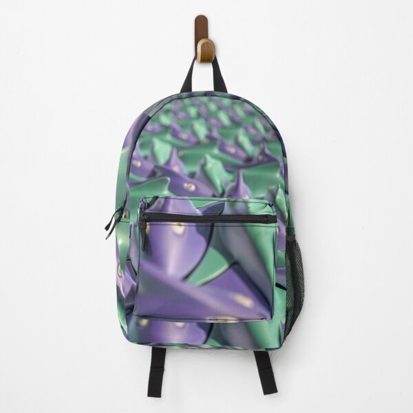 Item preview, 3D Escher Fish - Tessellation of Purple and Green Rays - Ocean Poster designed and sold by Keltoi-art.