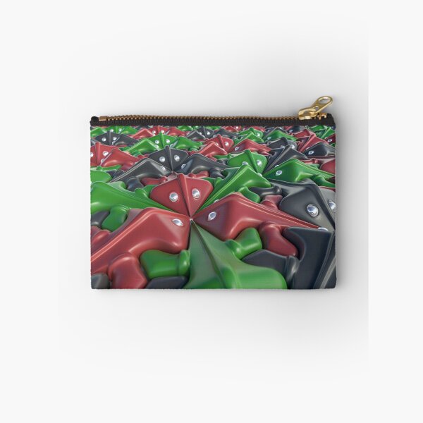 Item preview, Red Green 3D Tessellation - Escher Birds Tiling - Geometric Poster designed and sold by Keltoi-art.