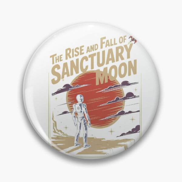 Item preview, Vintage Space Moon Rise Fall Robot  designed and sold by Noheqa.