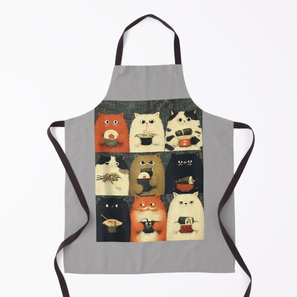 Item preview, Annoyed Japanese Cats Eating Snacks Cat Dad Graphic Tee Tank Top designed and sold by KathieFaugh.