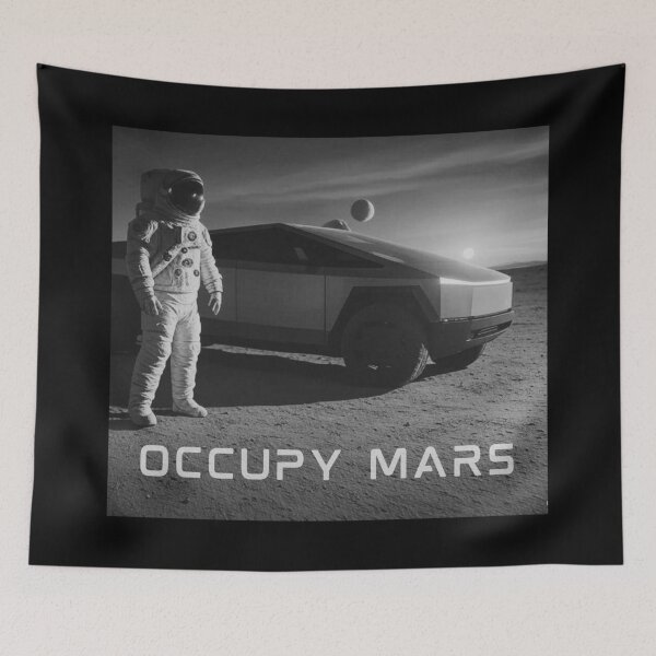 Item preview, Spacex Starship Rocket Launch | Mars Mission Space Exploration Design designed and sold by TEEJAMBOREE.