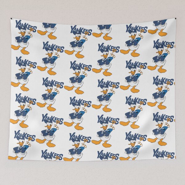 Item preview, Donald Duck Yankees Baseball Fan Retro Cartoon designed and sold by MindrootEchoart.