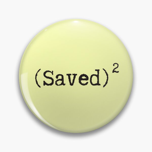 Item preview, (Saved)² Equation - Minimalist Typewriter Christian Typography designed and sold by Dan Customify.